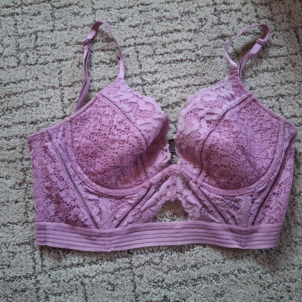 Victoria's Secret Floral Corset Bustier Bra Top
